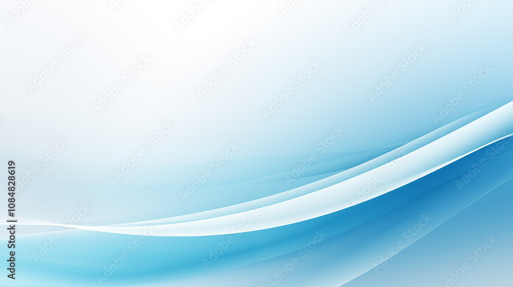 Abstract blue wave curve business background Abstract blue wave curve business background