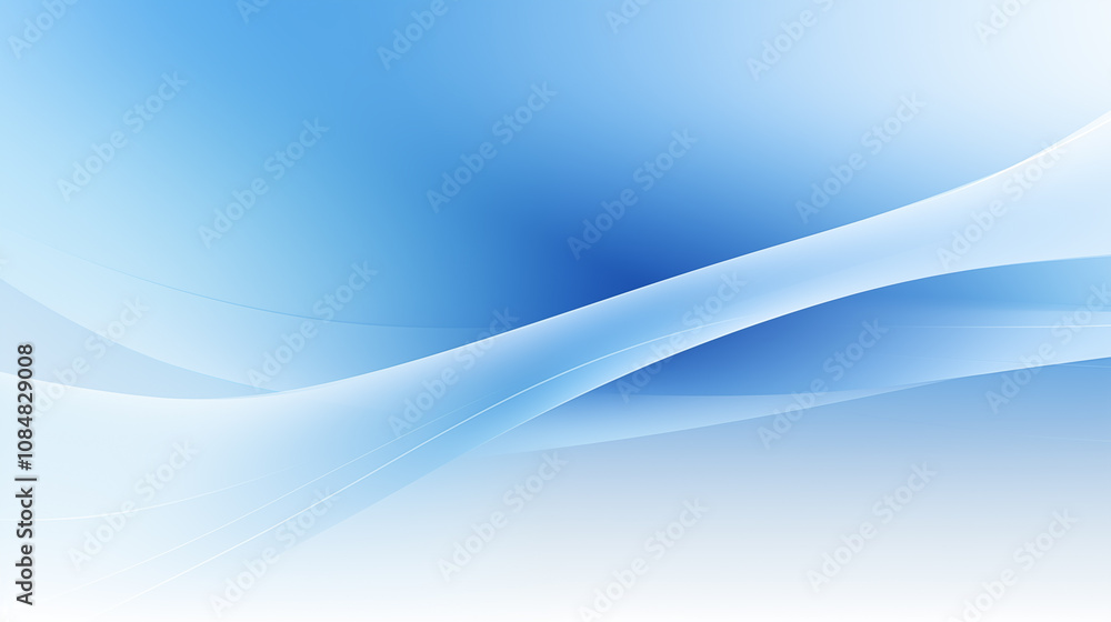 Abstract blue wave curve business background Abstract blue wave curve business background