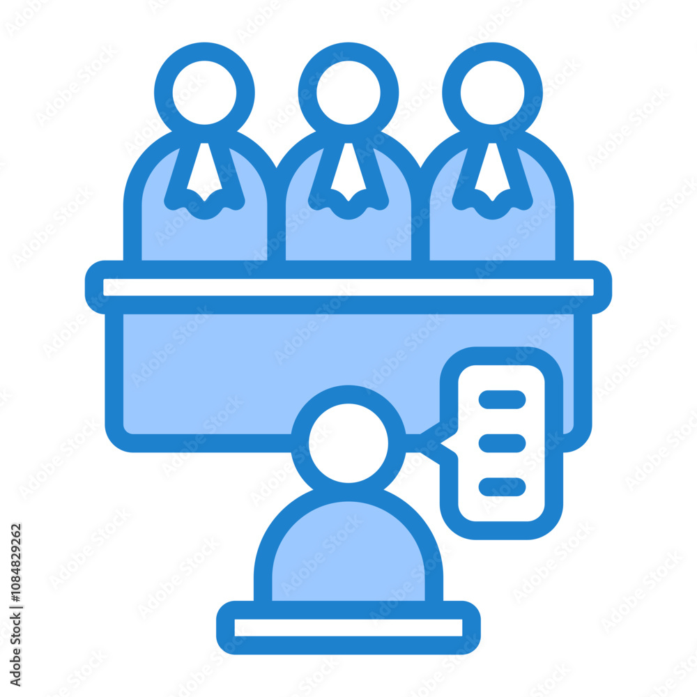 Court Appearance Icon Court Appearance Icon