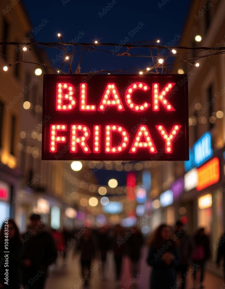 Black Friday sale text Black Friday sale text
