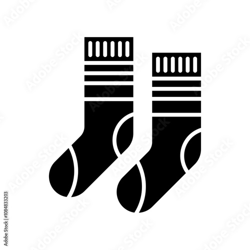 socks winter solid icon