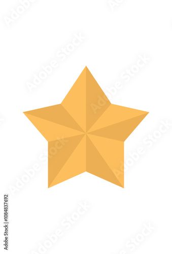 Wallpaper Mural simple star vector icon for rating. rating symbol Torontodigital.ca
