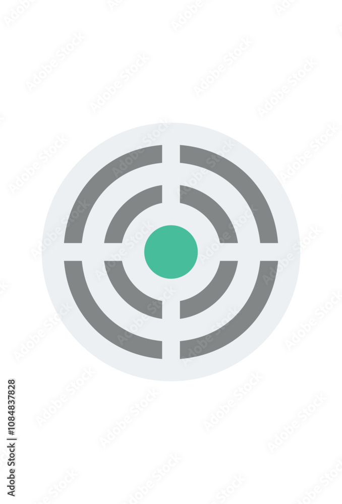 focus target icon for success. target shooting focus target icon for success. target shooting