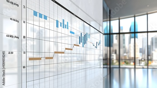 Gantt Chart organizes data for clear presentations.