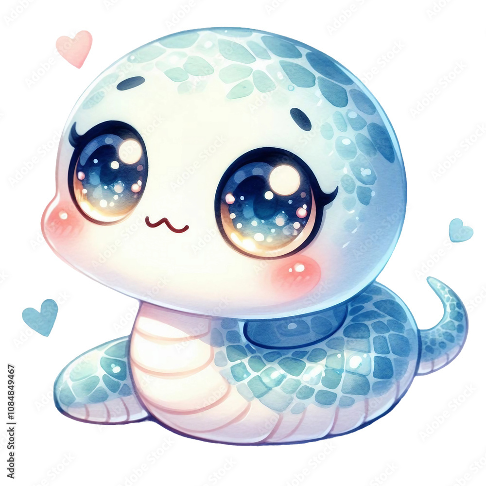 Naklejka premium Cute cartoon image