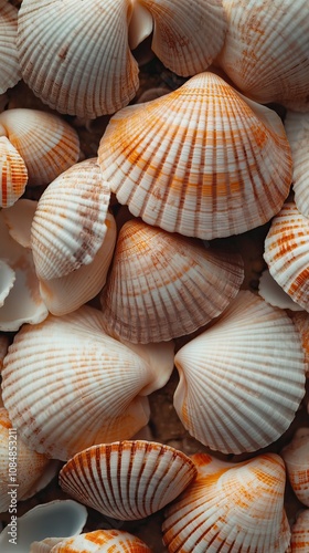 Whispers of the Sea: A Symphony of Seashells and Starfish on a Clear PNG or White Background. 