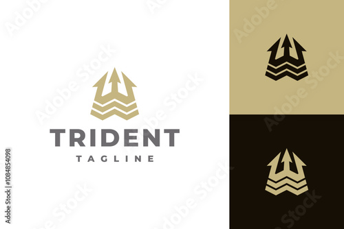 royal trident logo vector