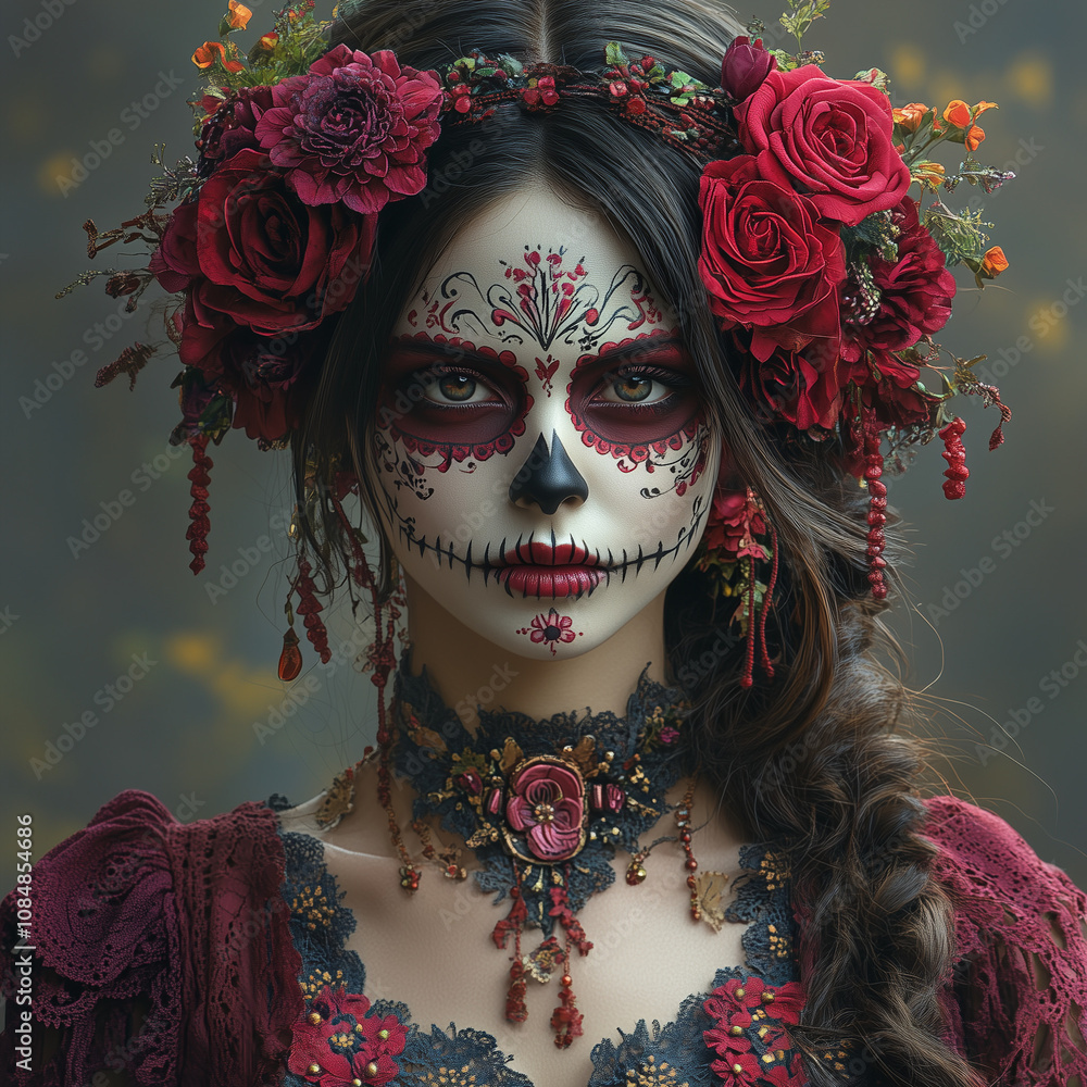 Dias de los muertos makeup Dias de los muertos makeup