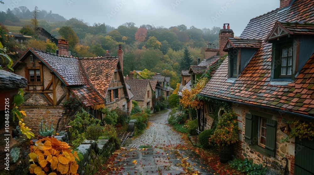 Charming French Village Charming French Village