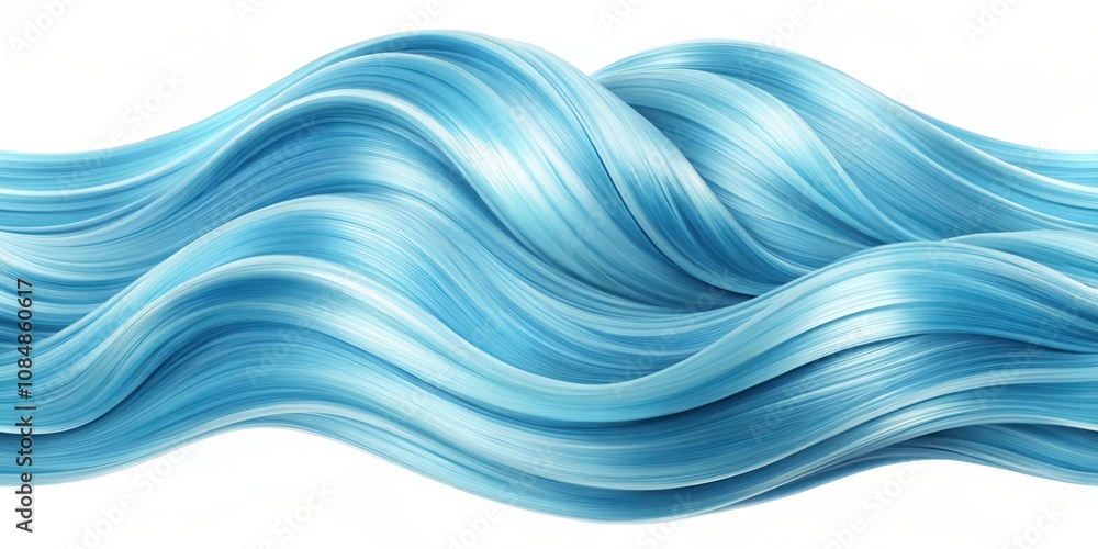 Abstract Light Blue Swirling Waves of Fluid Silk Texture Abstract Light Blue Swirling Waves of Fluid Silk Texture