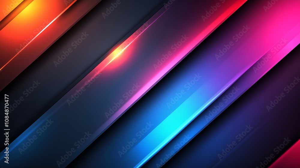 A vibrant abstract design featuring diagonal lines in various color, ideal for backgrounds or digital art. A vibrant abstract design featuring diagonal lines in various color, ideal for backgrounds or digital art.