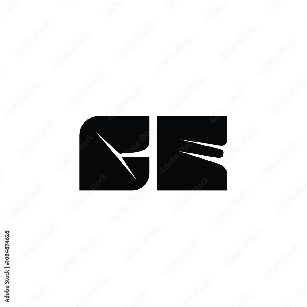 GE monogram logo design letter text name symbol monochrome logotype alphabet character simple logo GE monogram logo design letter text name symbol monochrome logotype alphabet character simple logo