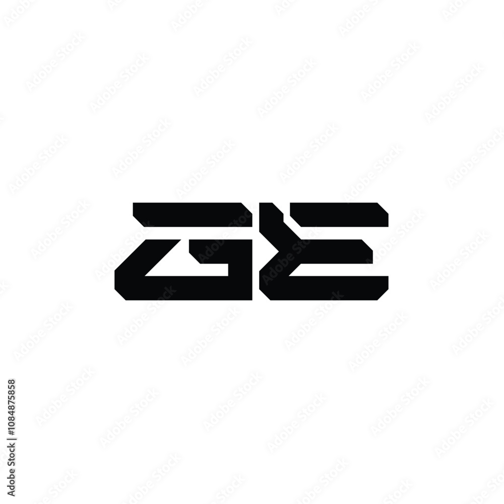 GE monogram logo design letter text name symbol monochrome logotype alphabet character simple logo GE monogram logo design letter text name symbol monochrome logotype alphabet character simple logo