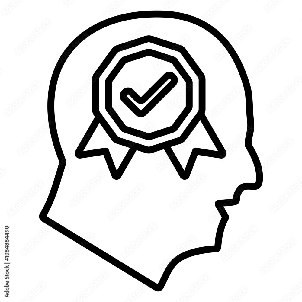 Brand Awaraness Outline Icon Brand Awaraness Outline Icon