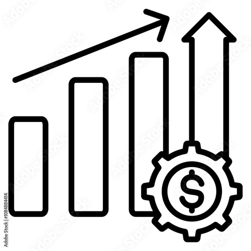 Growth Strategy Outline Icon