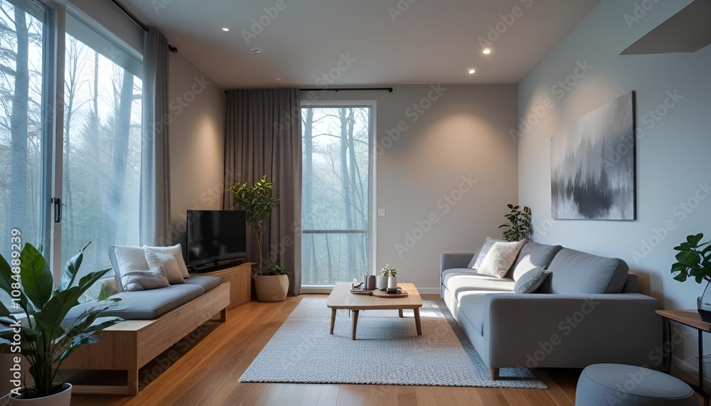 Fototapeta premium Interior home design 