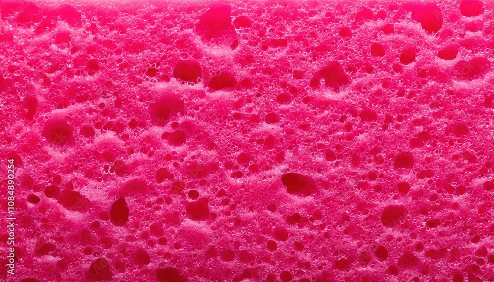 pink kitchen sponge scrubbing pad porous texture macro close-up background widescreen pink kitchen sponge scrubbing pad porous texture macro close-up background widescreen