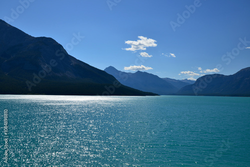 Cline River  Douglas Fir Natural Area　Lakes and Mountains, Canada / クライン・リバー　ダグラス・ファー・ナチュラル・エリア　　湖と山脈　カナダ photo