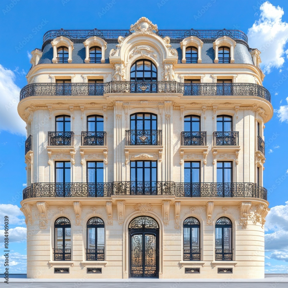 Lavirotte Building Facade: Art Nouveau Landmark in Paris, France Lavirotte Building Facade: Art Nouveau Landmark in Paris, France