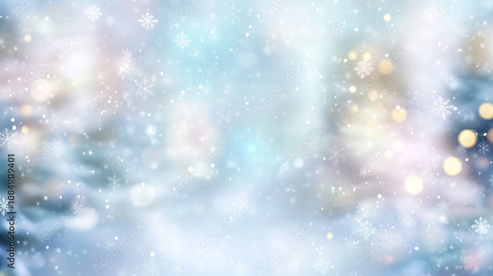Ethereal Winter Wonderland: Abstract Blurred Background with Pastel Hues, Sparkling Snowflakes, and Dreamy Clouds. Perfect for Festive Designs, Winter Themed Projects, and Serene Ambiance. Ethereal Winter Wonderland: Abstract Blurred Background with Pastel Hues, Sparkling Snowflakes, and Dreamy Clouds. Perfect for Festive Designs, Winter Themed Projects, and Serene Ambiance.