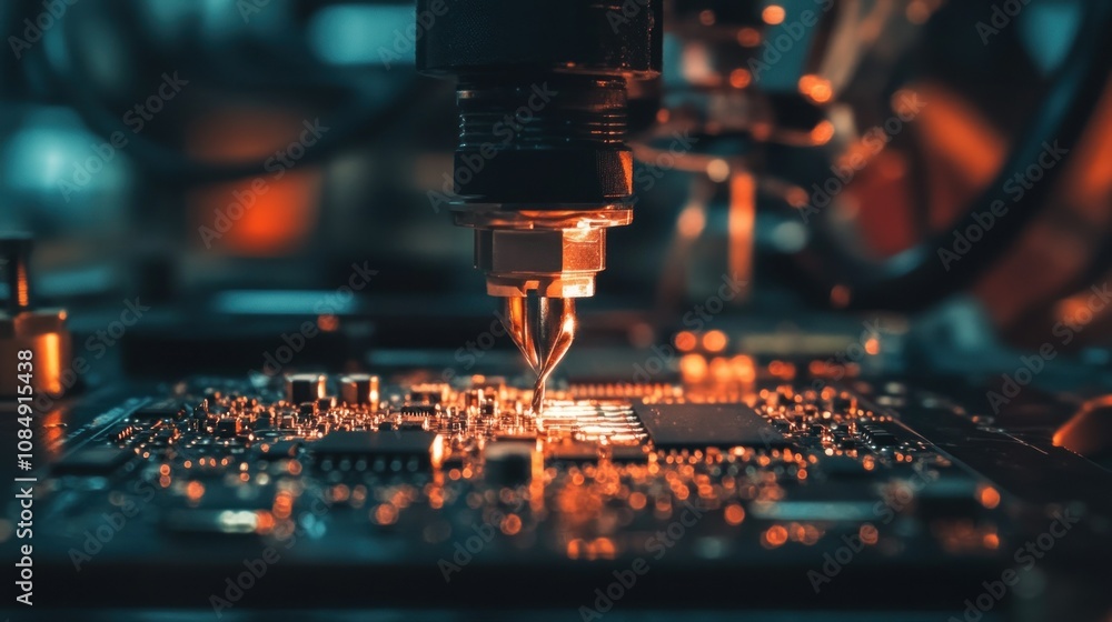 Automated Manufacturing Process of a Circuit Board Automated Manufacturing Process of a Circuit Board