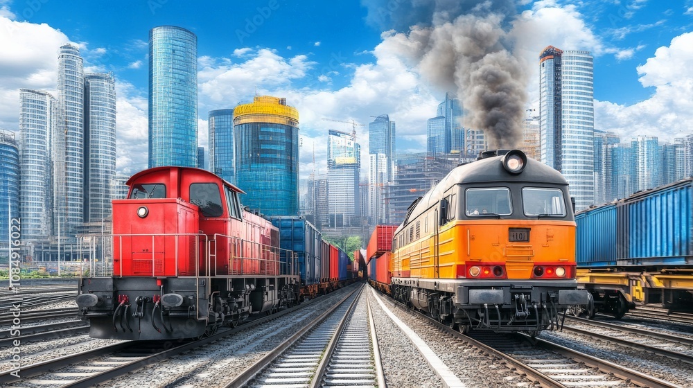 Historic and Modern Trains: A Visual Journey Historic and Modern Trains: A Visual Journey