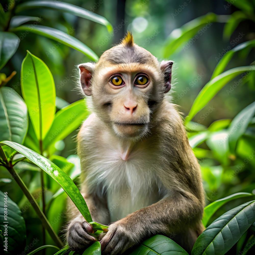 Obraz premium monkey in jungle