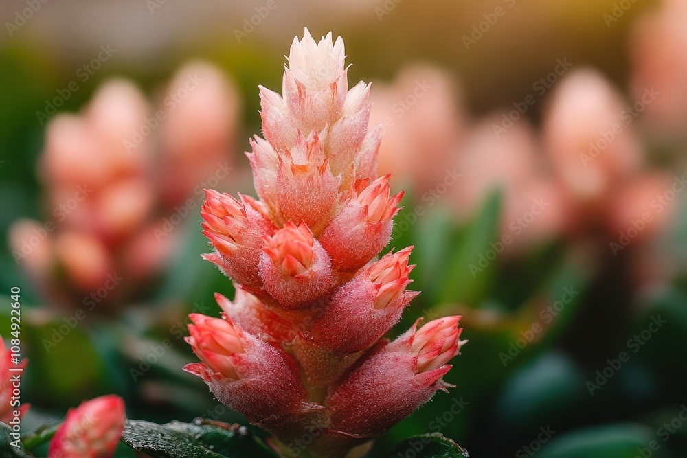 Stunning coral pink flower, close-up view, nature's vibrant beauty. Stunning coral pink flower, close-up view, nature's vibrant beauty.