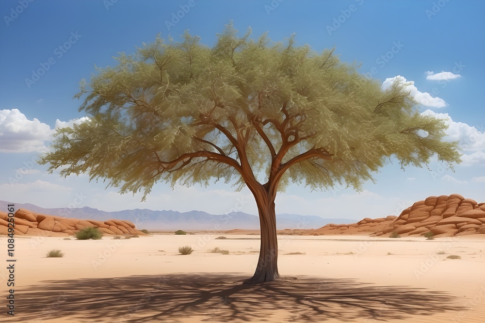 tree in the desert tree in the desert