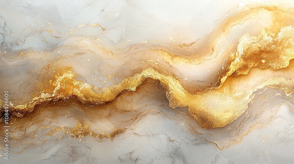 Abstract marble texture with gold accents and flowing patterns. Abstract marble texture with gold accents and flowing patterns.