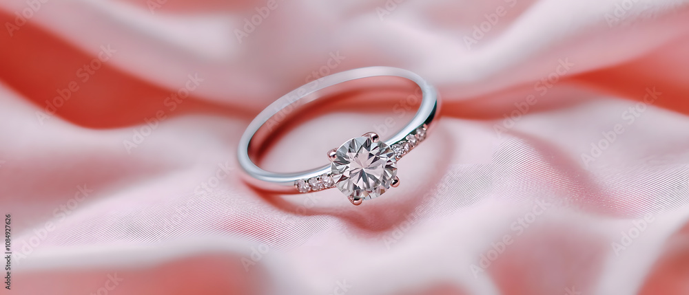 The beauty of diamonds and their luxury suit the beautiful scenery. For couples or ladies, look good and stylish. and space for writing text The beauty of diamonds and their luxury suit the beautiful scenery. For couples or ladies, look good and stylish. and space for writing text