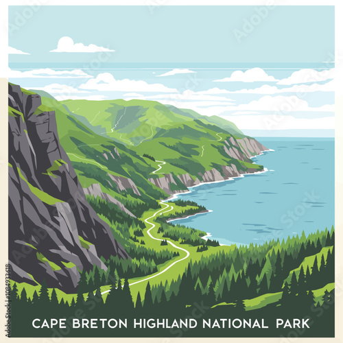 Cape Breton Highlands - Iconic Cabot Trail & Coastal Cliffs