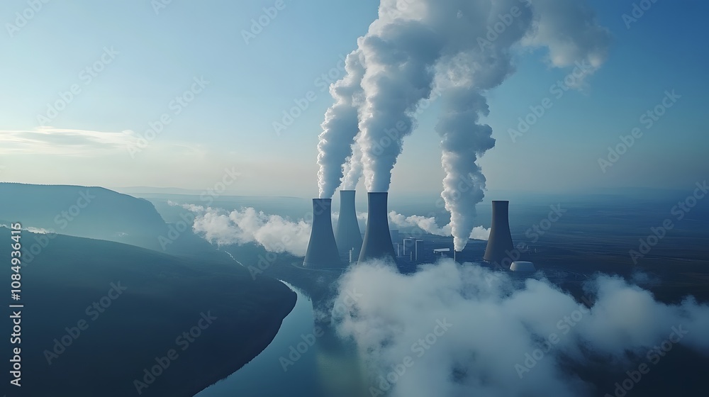 Fototapeta premium Carbon Capture's Impact on Climate Change