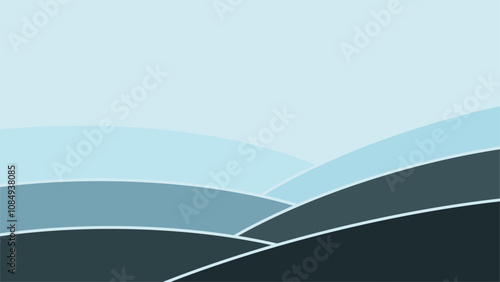 Sand, dunes, beach, desert abstract template logo pattern of wavy lines in beige color. Logo template, icon, badge, pictogram, symbol, sign for tourism, travel, hot places. Vector collection.