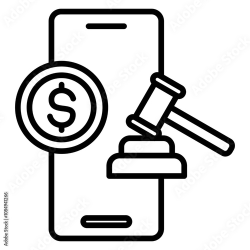 Regtech Outline Icon