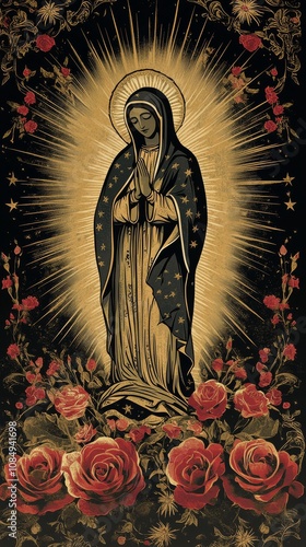 chicano patterns, Striking Patterns Depicting Reverence and Beauty