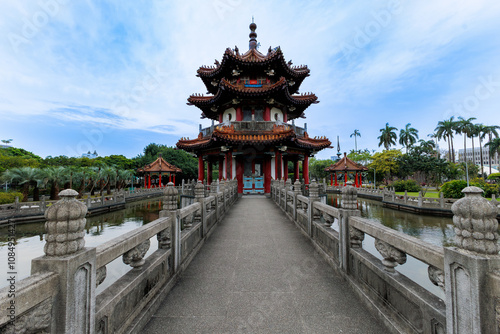 old tower in the park photo