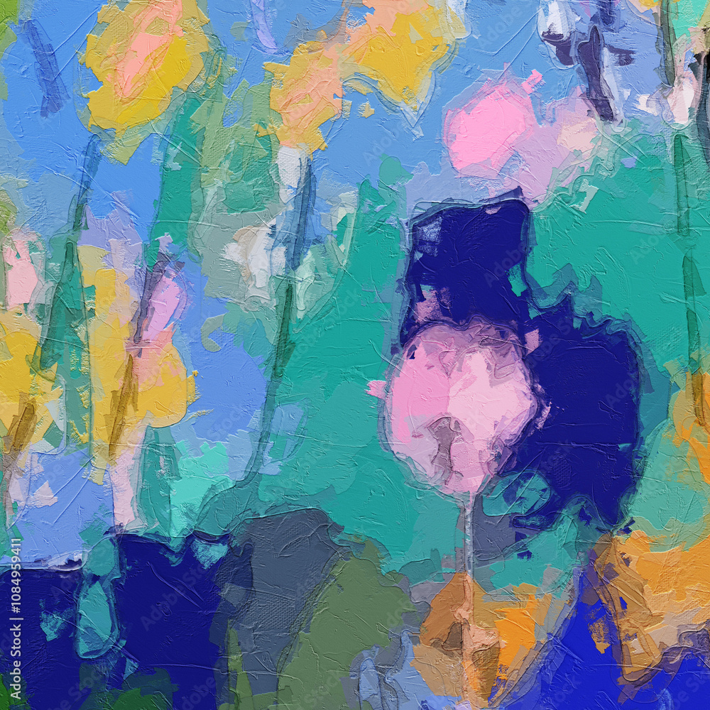 Oil paintings and various flowers, roses, peonies, cats and dogs, abstract flowers, and beauty Oil paintings and various flowers, roses, peonies, cats and dogs, abstract flowers, and beauty