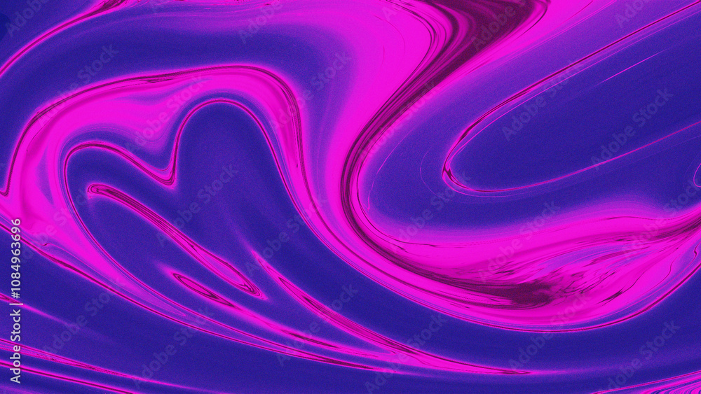 A vibrant abstract artwork featuring flowing pink and blue swirls, blending seamlessly to create a bold and dynamic visual impression with a sense of fluidity and motion. A vibrant abstract artwork featuring flowing pink and blue swirls, blending seamlessly to create a bold and dynamic visual impression with a sense of fluidity and motion.