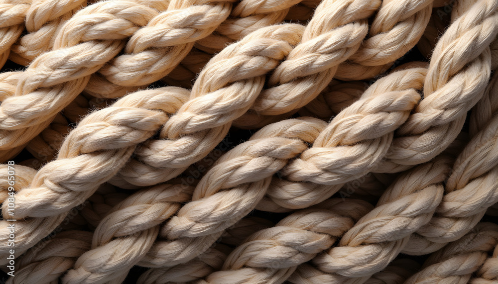Frayed rope texture with soft lighting and natural colors for nautical designs
Frayed rope texture with soft lighting and natural colors for nautical designs