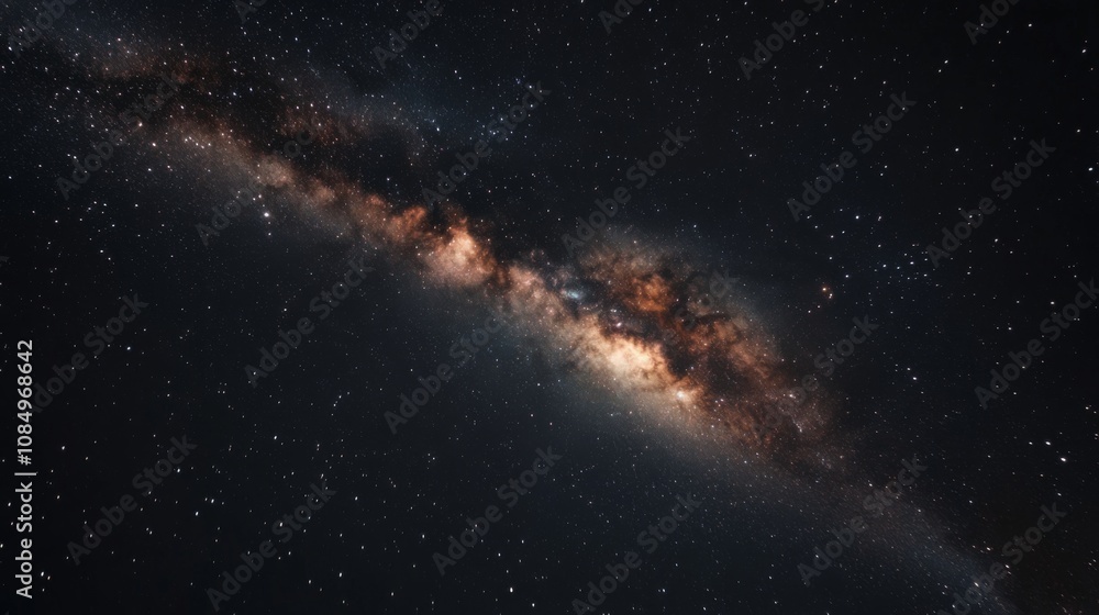 Milky Way Galaxy in the Night Sky Milky Way Galaxy in the Night Sky