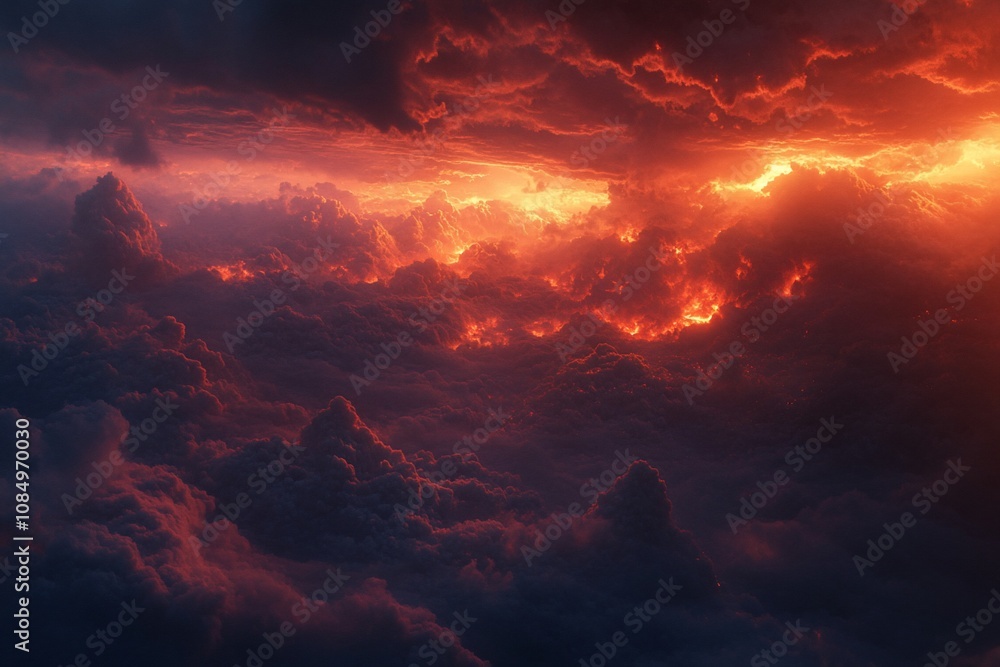 Fototapeta premium Enchanting Halloween Alchemy in a Dreamy Landscape