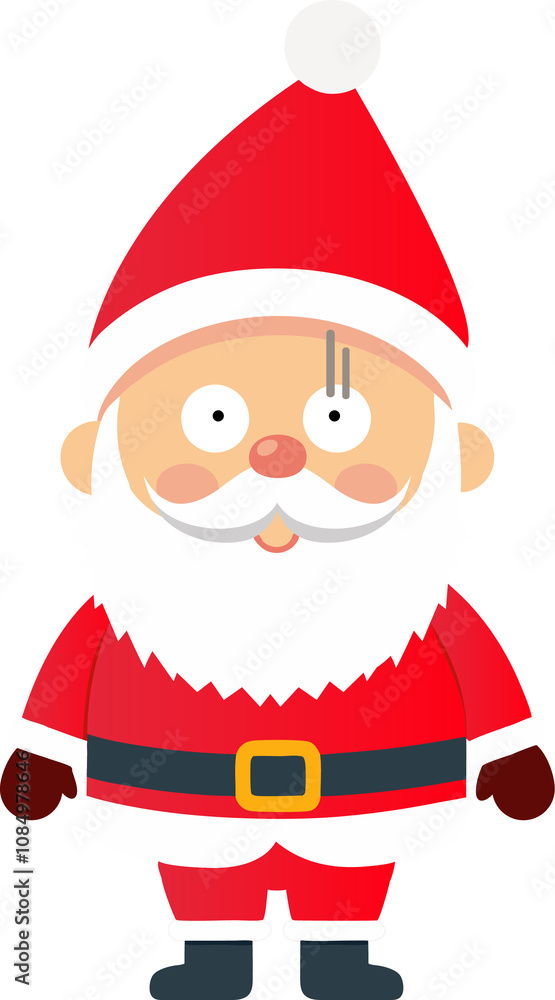 Cute Santa Claus cartoon, merry christmas Cute Santa Claus cartoon, merry christmas