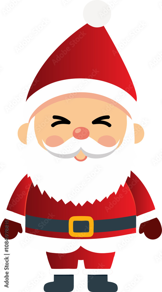 Cute Santa Claus cartoon, merry christmas Cute Santa Claus cartoon, merry christmas