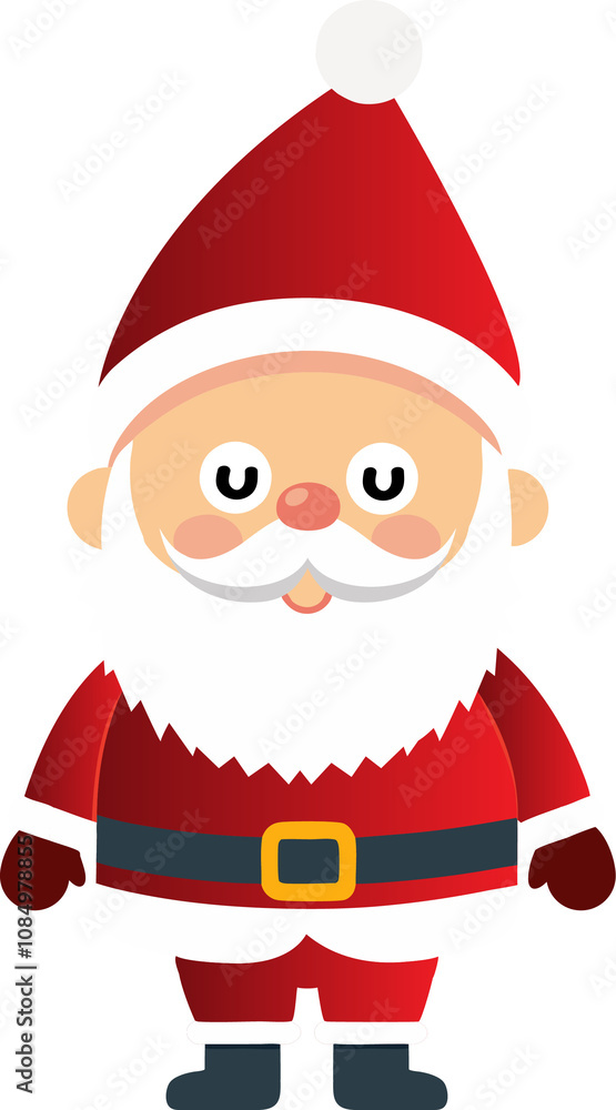 Cute Santa Claus cartoon, merry christmas Cute Santa Claus cartoon, merry christmas