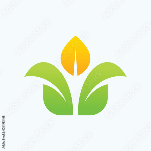 green people healty logodesign modern