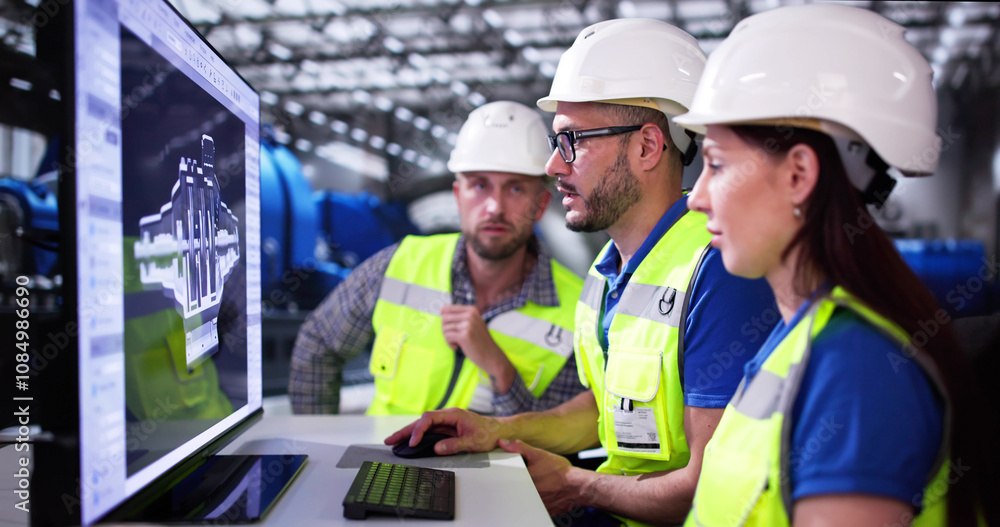 Engineer Operators Using Scada System Engineer Operators Using Scada System