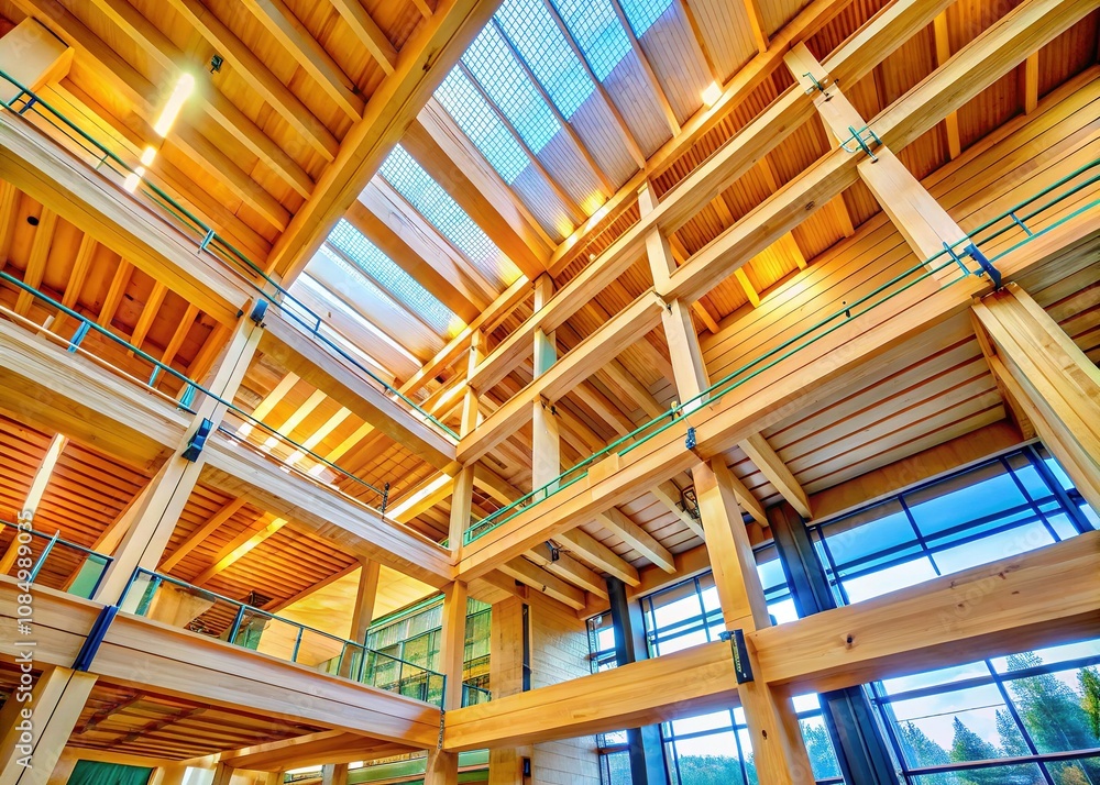 Mass Timber Construction - CLT Interior Ceilings & Supports Mass Timber Construction - CLT Interior Ceilings & Supports