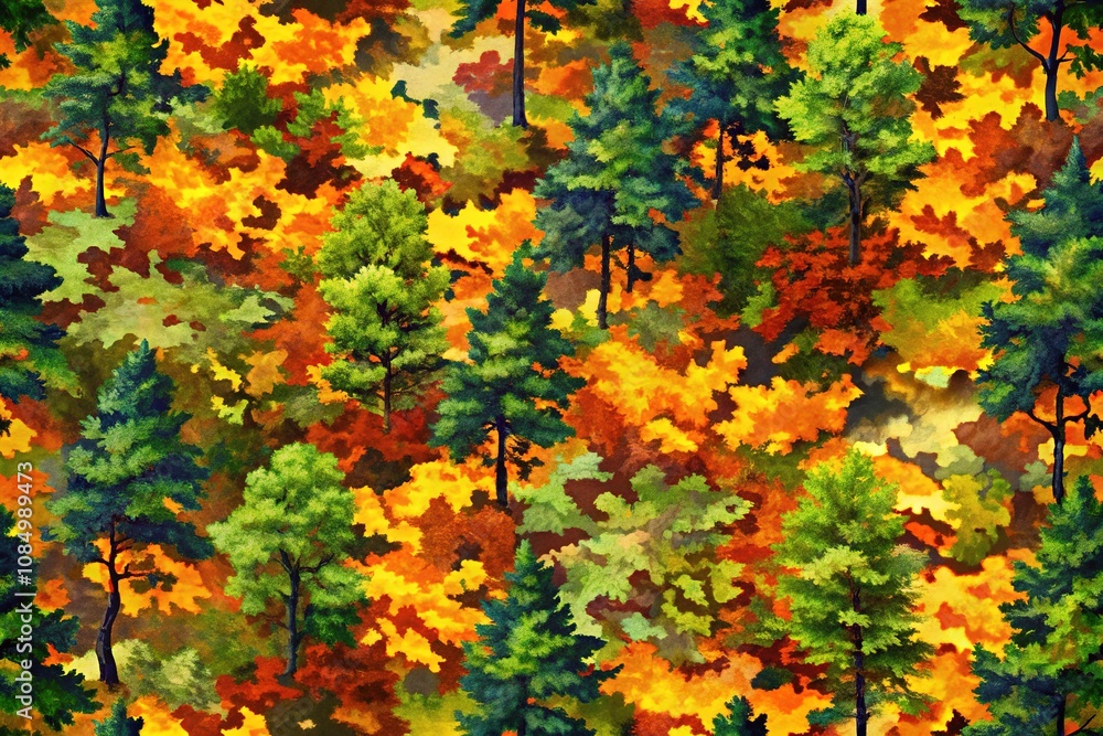 Military Camouflage Woodland Digital Landscape Pattern Military Camouflage Woodland Digital Landscape Pattern
