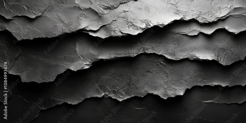 Obraz premium Abstract dark textured texture effect, Generative AI